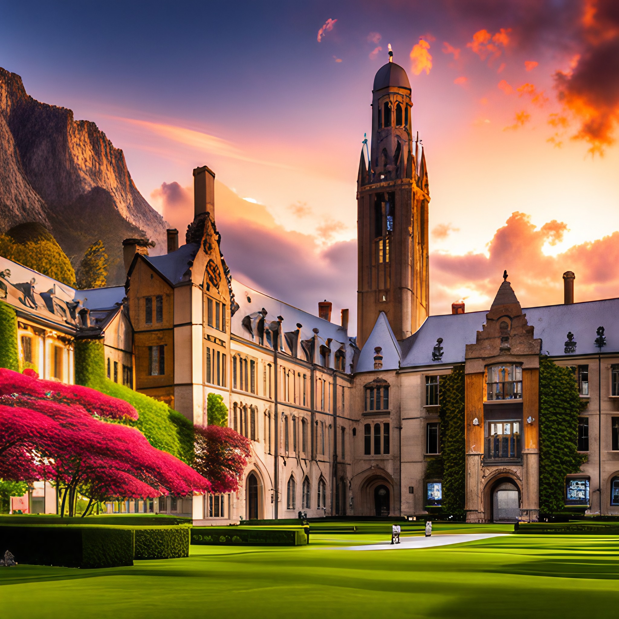 Project-Management-Course-Beautiful-University-Campus